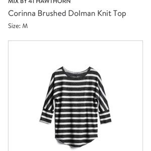 Corinna Brushed Dolman Knit Top